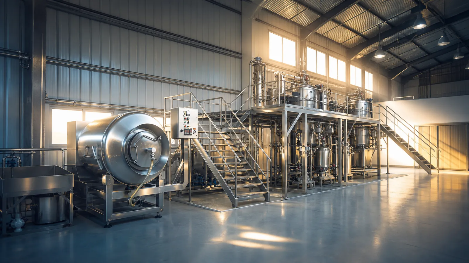 HOLY-AN ENTERPRISE CO., LTD. — Línea de producción de equipos de planta completa de acero inoxidable