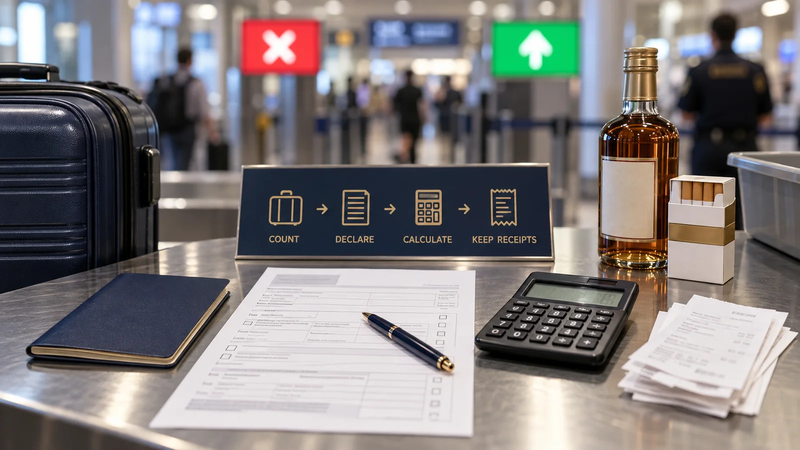 Batas Bebas Bea dan Ketentuan Deklarasi Bagasi, Rokok, serta Alkohol Saat Masuk Taiwan